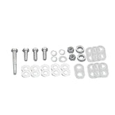 Custom Chrome Chrome Mounting Kit Fits For Harley Fat Bob Tanks